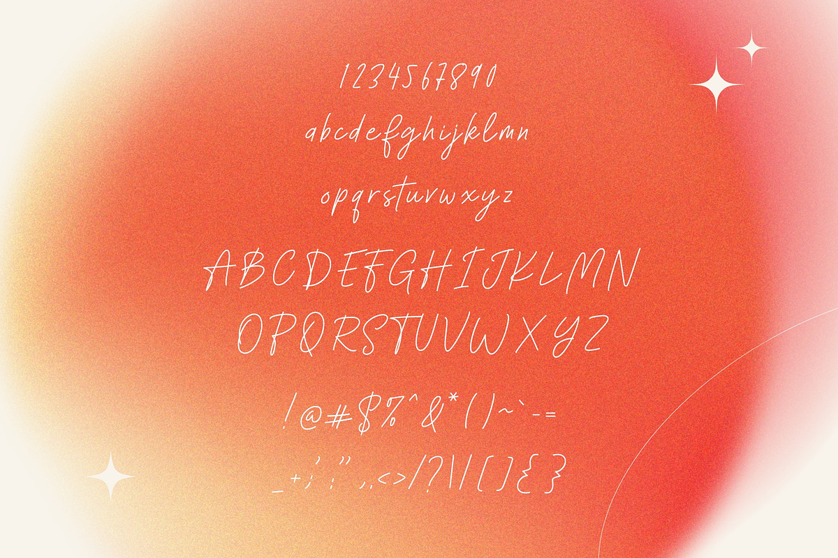Amber Flow - Handwritten Script Type, a Handwritten Font by HipFonts (Photo 2 of 12)