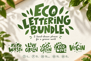 Eco Lettering Bundle