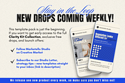 100 Instagram Post Templates I CANVA, a Social Media Template by Marketello Studio (Thumbnail 5 of 5)