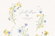 WILDFLOWERS - watercolor collection, an Illustration by Nastya.Chay (Thumbnail 3 of 12)