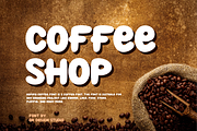 Kopima Coffee Font, a Sans Serif Font by QR Design Studio (Thumbnail 6 of 7)