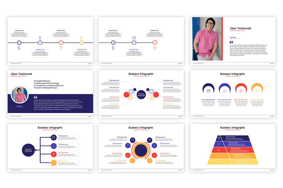 Business Pitch Deck Presentation, a Presentation Template by SlideStack (Photo 5 of 7)