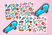 Kid's Retro Cliparts & Patterns, an Object Illustration by Naty Art (Thumbnail 6 of 6)