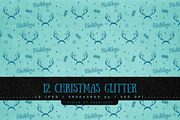 12 Christmas Glitter Backgrounds, a Texture Graphic by Orange Fox (Thumbnail 5 of 5)