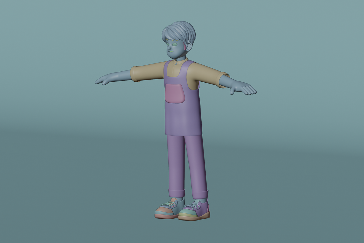 Male Avatar 3D Character Model, a Characters & Person 3D Model by Dudukbersama (Photo 4 of 4)