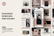 Instagram Templates for Coaches, a Social Media Template by nwdigitalstore (Thumbnail 1 of 10)