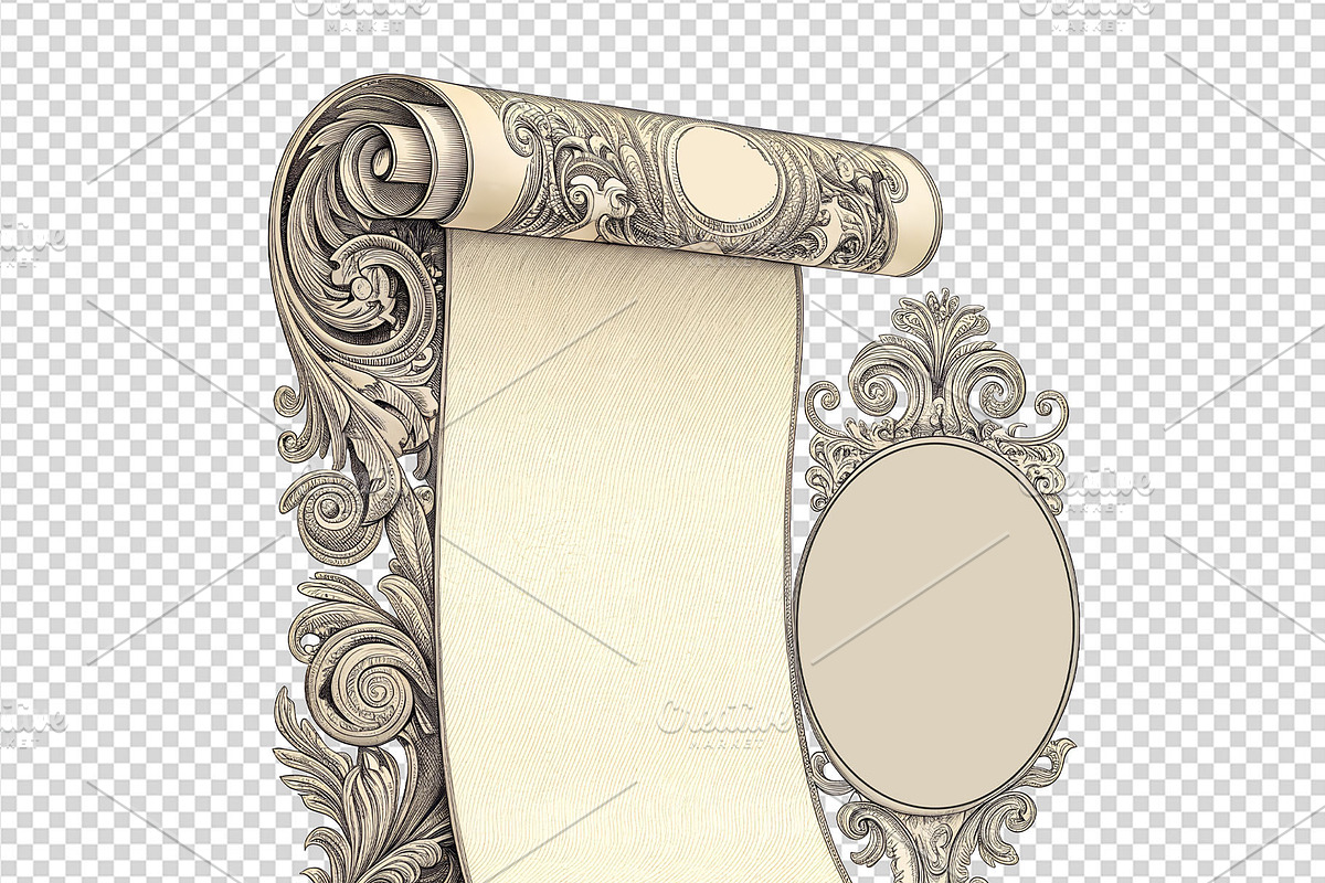 Vintage Decorative Borders & Frames, a Decorative Illustration by MRI STUDIO (Photo 29 of 34)