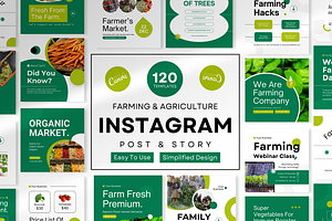 120 Farmer Instagram Templates