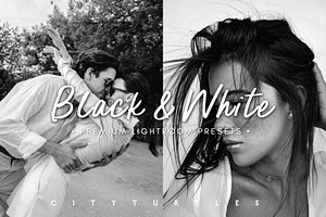 Moody Black & White LR Presets