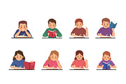 Kids Reading And Learning Expression, a Templates & Theme by studiogstock (Thumbnail 2 of 2)