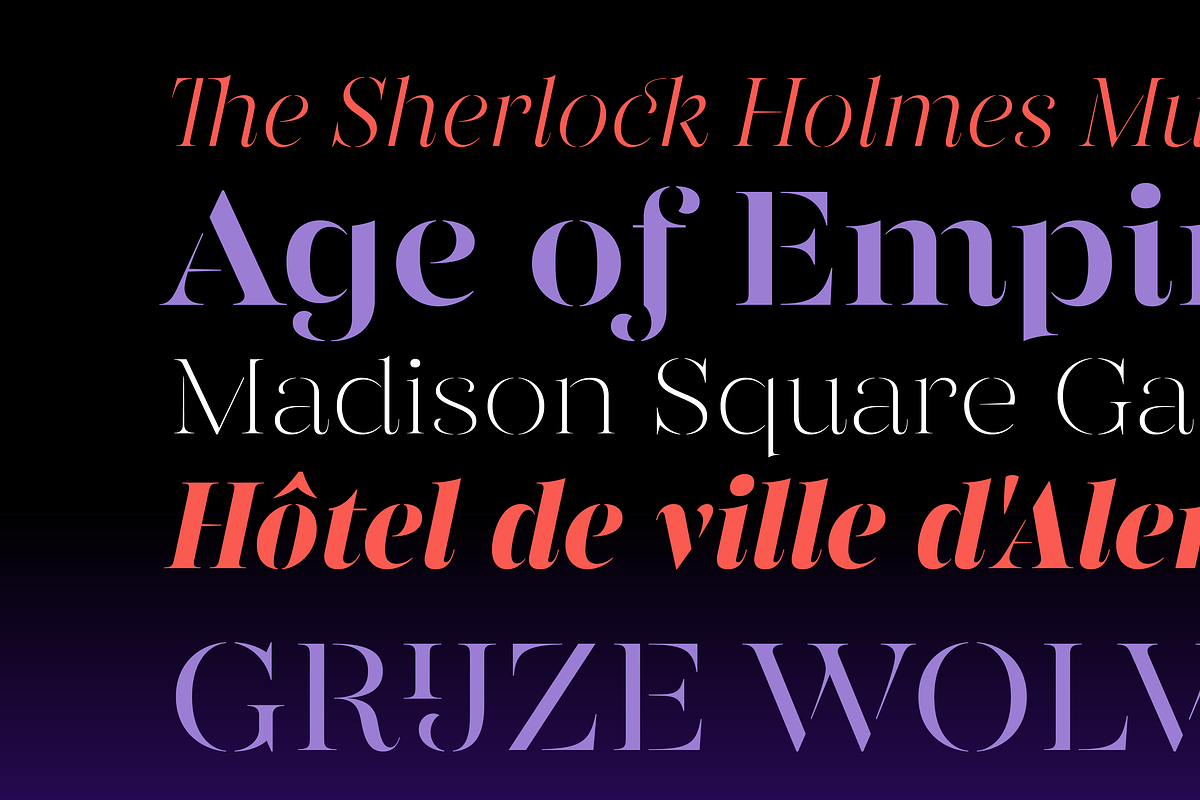 Gabriela Stencil, a Serif Font by Lechuga Type (Photo 2 of 15)