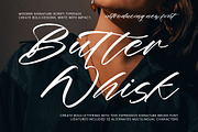 Butter Whisk Modern Signature, a Handwritten Font by operatype.co (Thumbnail 1 of 15)