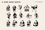 A Very Busy Santa Illustrations, a Seasonal Illustration by Feelsoul (Thumbnail 9 of 10)