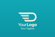 Delta Wings Logo Template, a Design Template by Grapixy (Thumbnail 2 of 3)