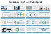 Everyday Hero Powerpoint HD Template, a Presentation Template by Blixa 6 Studios (Thumbnail 2 of 10)