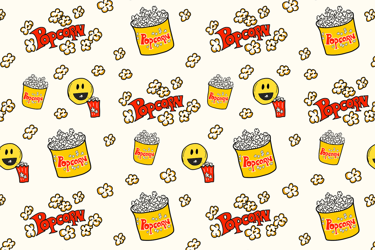 Movie Night Illustrations, a Food Illustration by AJ Doodles (Photo 15 of 21)