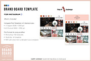 Brand Board Style Guide Templates, a Templates & Theme by Happy Monday Creative (Thumbnail 3 of 4)