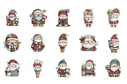 Snowman Ice Cream Sublimation, an Illustration by CreationArt (Thumbnail 2 of 5)