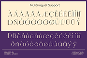 Annagia - Modern Elegant Luxury, a Serif Font by Qweera Studio (Thumbnail 9 of 12)