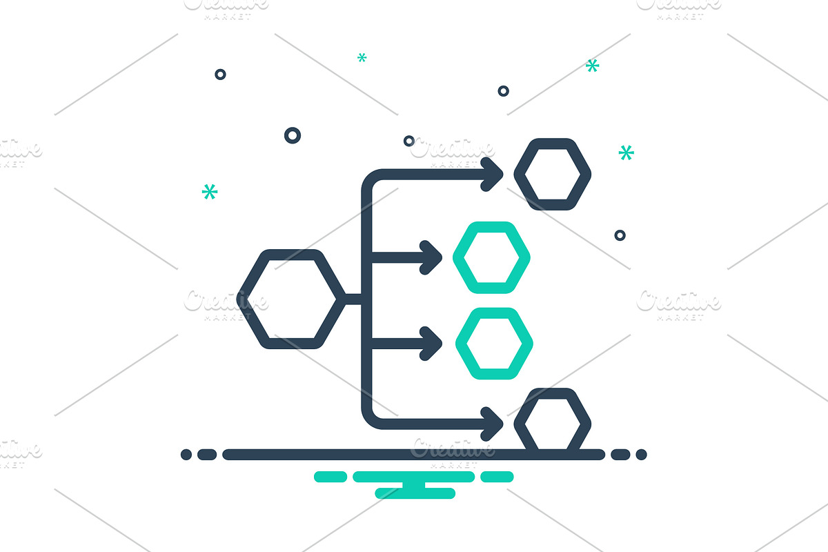 Distribution channels icon, an Icon by Creative priyanka | Creative Market