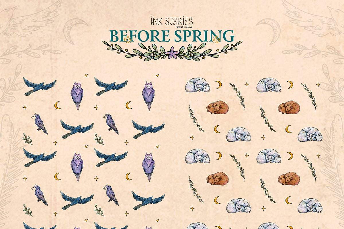 Before Spring | Late Winter Set, a Seasonal Illustration by Ink Stories (Photo 17 of 22)
