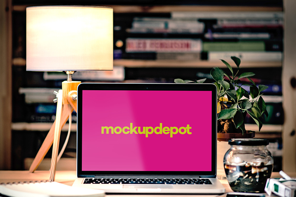 4K Macbook Pro v2 PSD mockup, a Mac Mockup by mockupdepot