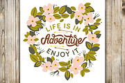 Adventure. Hand Lettering., a Decorative Illustration by Moloko88 (Thumbnail 2 of 2)