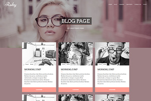 RUBY - Creative HTML5 Template