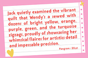 Snowflare - Cute & Playful Font, a Sans Serif Font by Typia Nesia (Thumbnail 5 of 13)