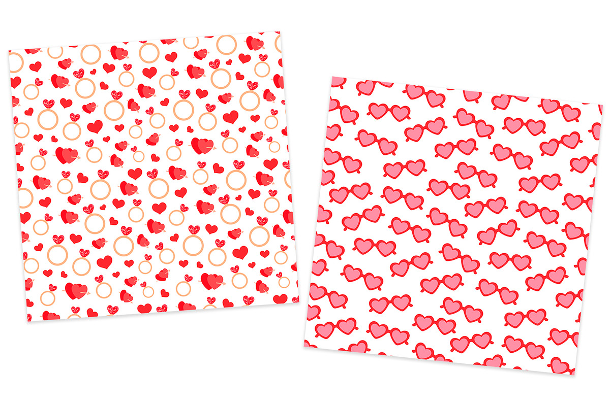 Valentine's pattern. Hearts pattern, a Pattern Graphic by IrinaShishkova (Photo 4 of 6)