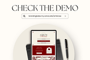 Canva Link in Bio Template, a Landing Page Template by Branding Babe Co. (Thumbnail 5 of 5)