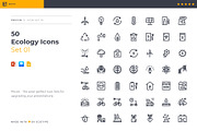 Pricon - Ecology Icon Set 01, a Solid Icon by Egotype (Thumbnail 1 of 7)