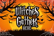 Scaryous, a Blackletter Font by dansdesign (Thumbnail 3 of 7)