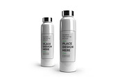 Long Bottle Tumbler Mockup Template, a Household Mockup by DesignRushMarket (Thumbnail 3 of 11)