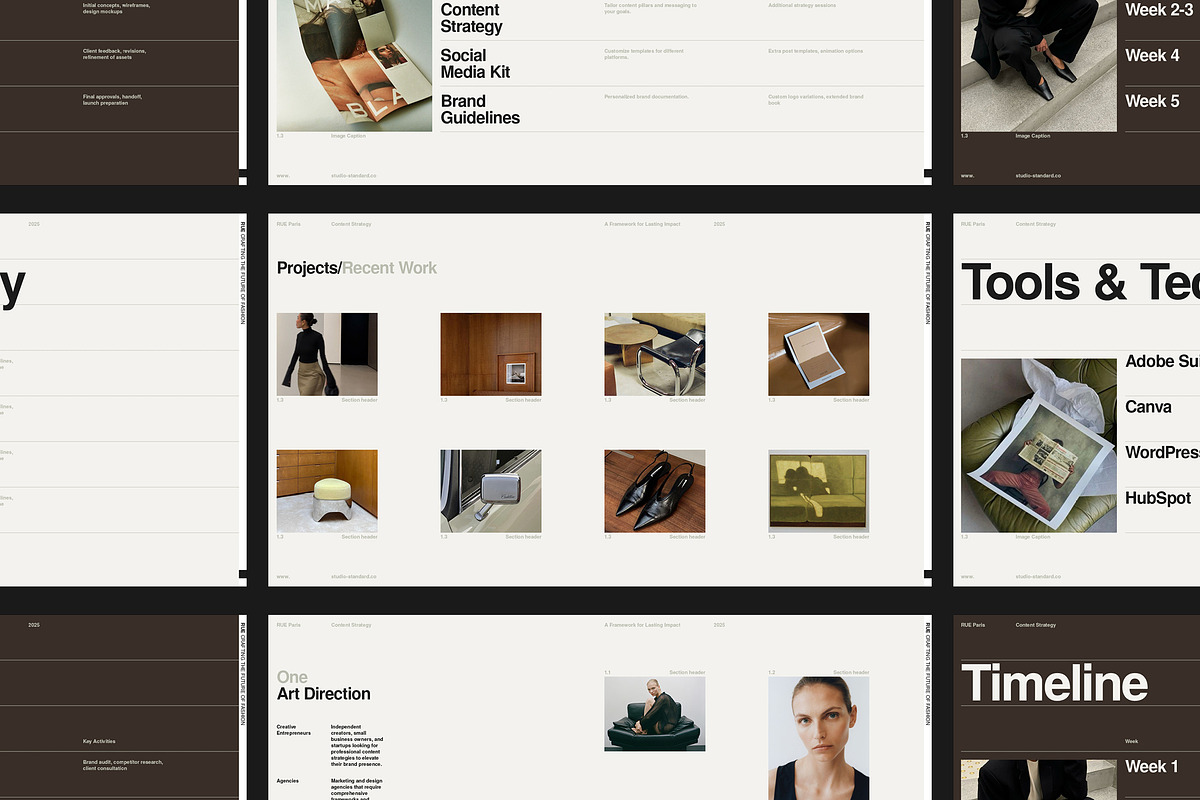 RUE | Services Guide, a Presentation Template by Studio Standard (Photo 3 of 8)