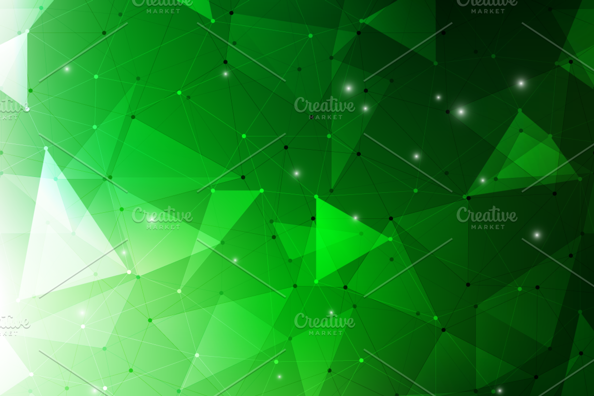 Polygons: Gradient Backgrounds, a Pattern Graphic by chewkotski (Photo 6 of 10)