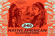 Native American Indian illustrations, an Illustration by Nocturnal Wolf (Thumbnail 1 of 14)