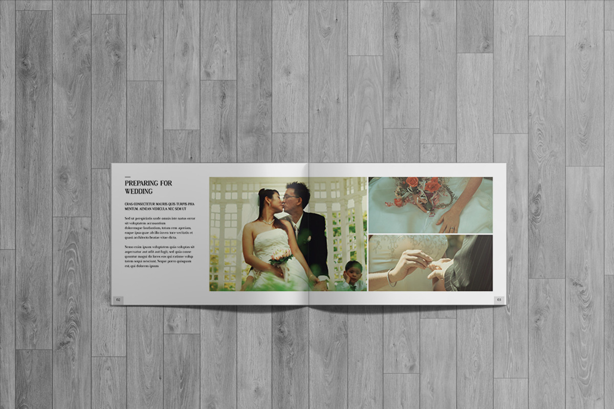Wedding Photography Catalog/Brochure, a Brochure Template by SmmrDesign (Photo 5 of 13)