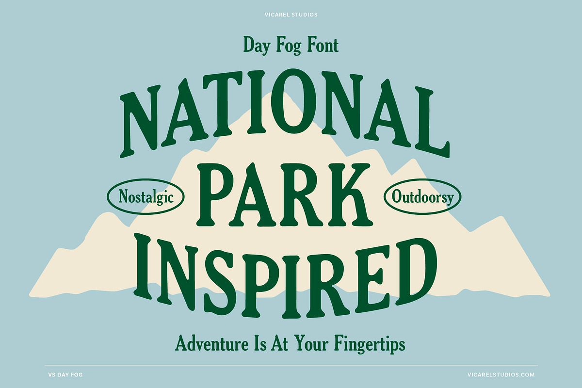 Day Fog – Hand drawn Vintage Serif, a Serif Font by Vicarel Studios (Photo 6 of 12)