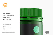 Supplement Jar Bottle Mockup (1PSD), a Packaging Mockup by Adstart (Thumbnail 4 of 5)