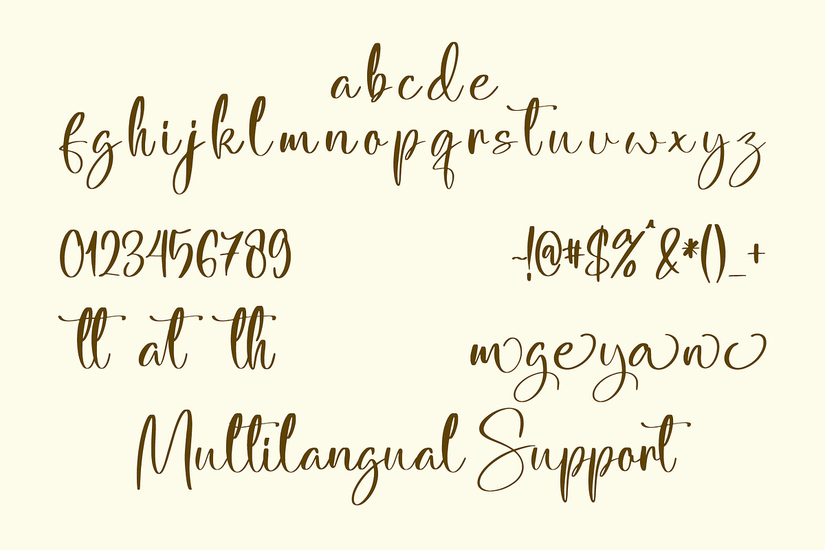 Bajoue | Romantic Wedding Font, a Script Font by Koplexs Studio (Photo 9 of 10)