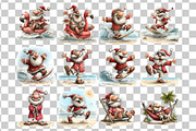 Summer Christmas Clipart, an Illustration by Nicolle's Colorful Art (Thumbnail 5 of 7)