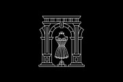 Couture Boutique Lineart Logo, a Branding & Logo Template by Buqancreative (Thumbnail 3 of 4)