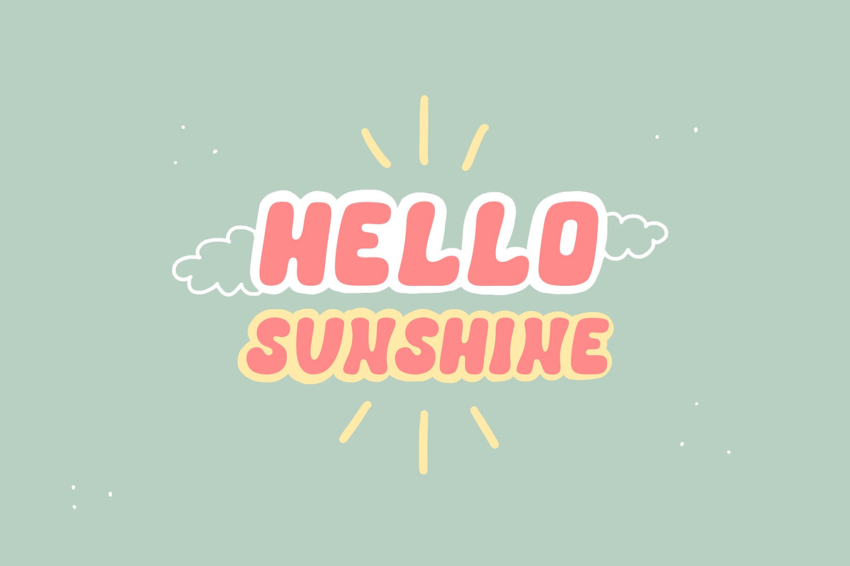Sweetlove Hand Drawn Retro Font, a Script Font by JuliyArt (Photo 10 of 11)