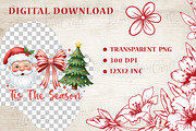 Tis The Season, Coquette Christmas, an Illustration by OK Design (Thumbnail 4 of 4)