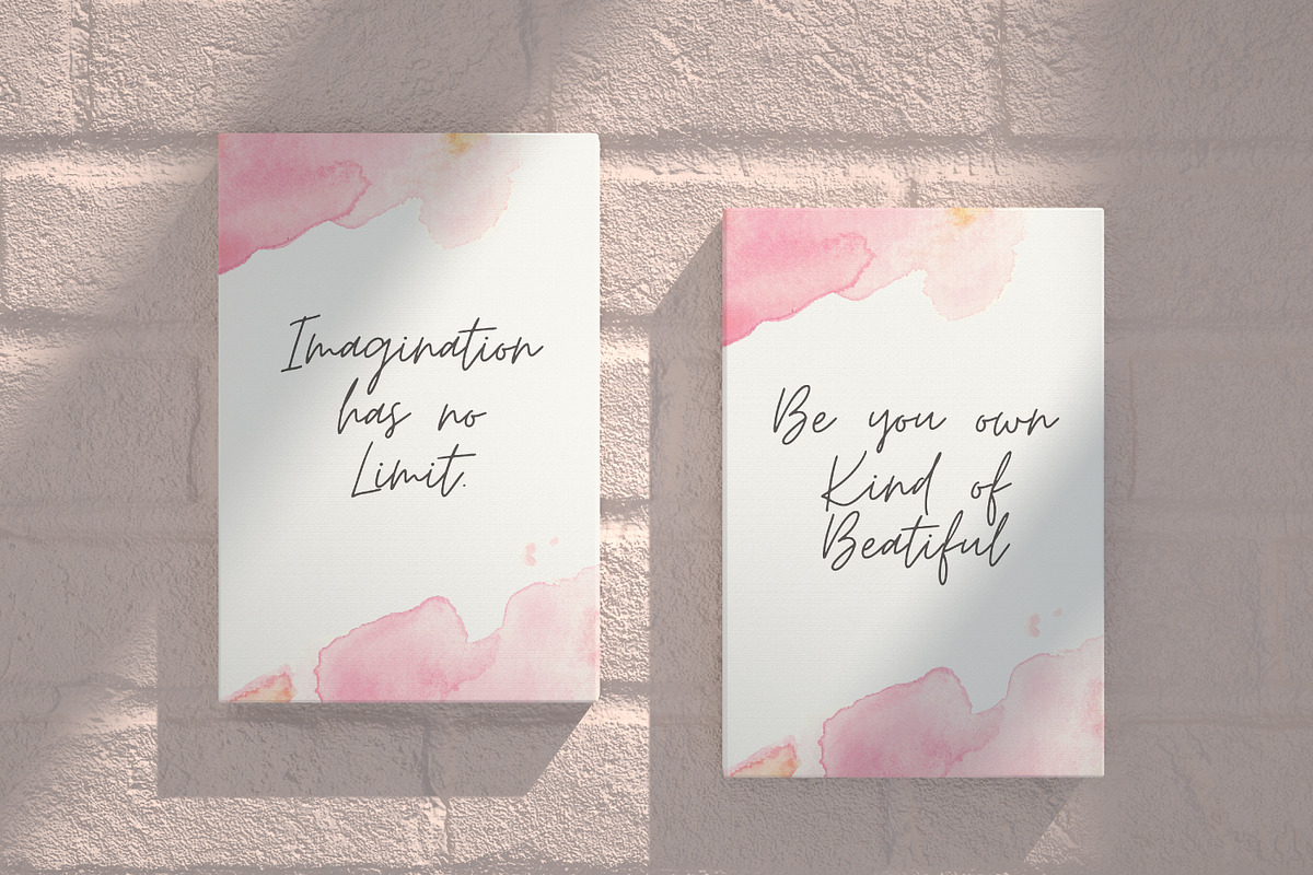 Canvas Mockups Set, a Print Template by StyleMockups (Photo 5 of 10)