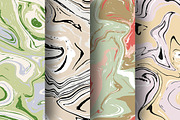 Vector Pastel Marble Patterns, a Pattern Graphic by Iryna Denysova (Thumbnail 4 of 7)