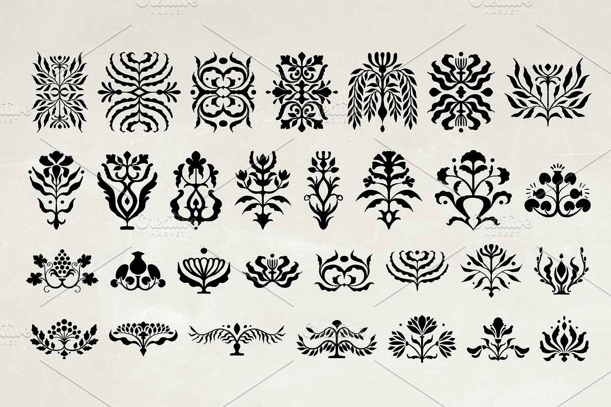 Big Abstract Minimal Floral bundle, an Object Graphic by Garden in frame (Photo 6 of 8)