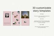 Romantic Instagram Story Templates, a Social Media Template by Seventh Made (Thumbnail 2 of 3)