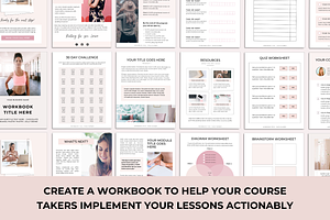 EBook Workbook Template Canva